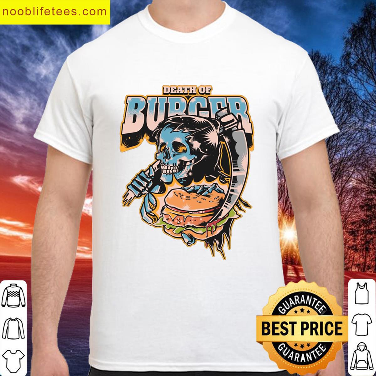 Death Of Burger premium shirt