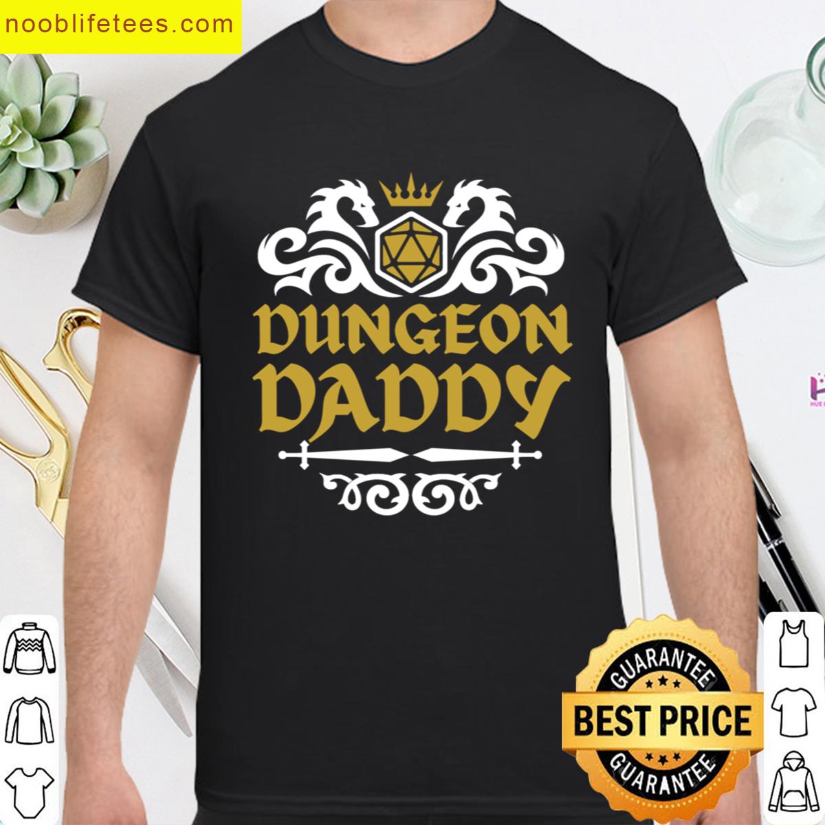 Dnd Dad Dungeon Daddy Dnd Fathers Day Dd Dad premium shirt