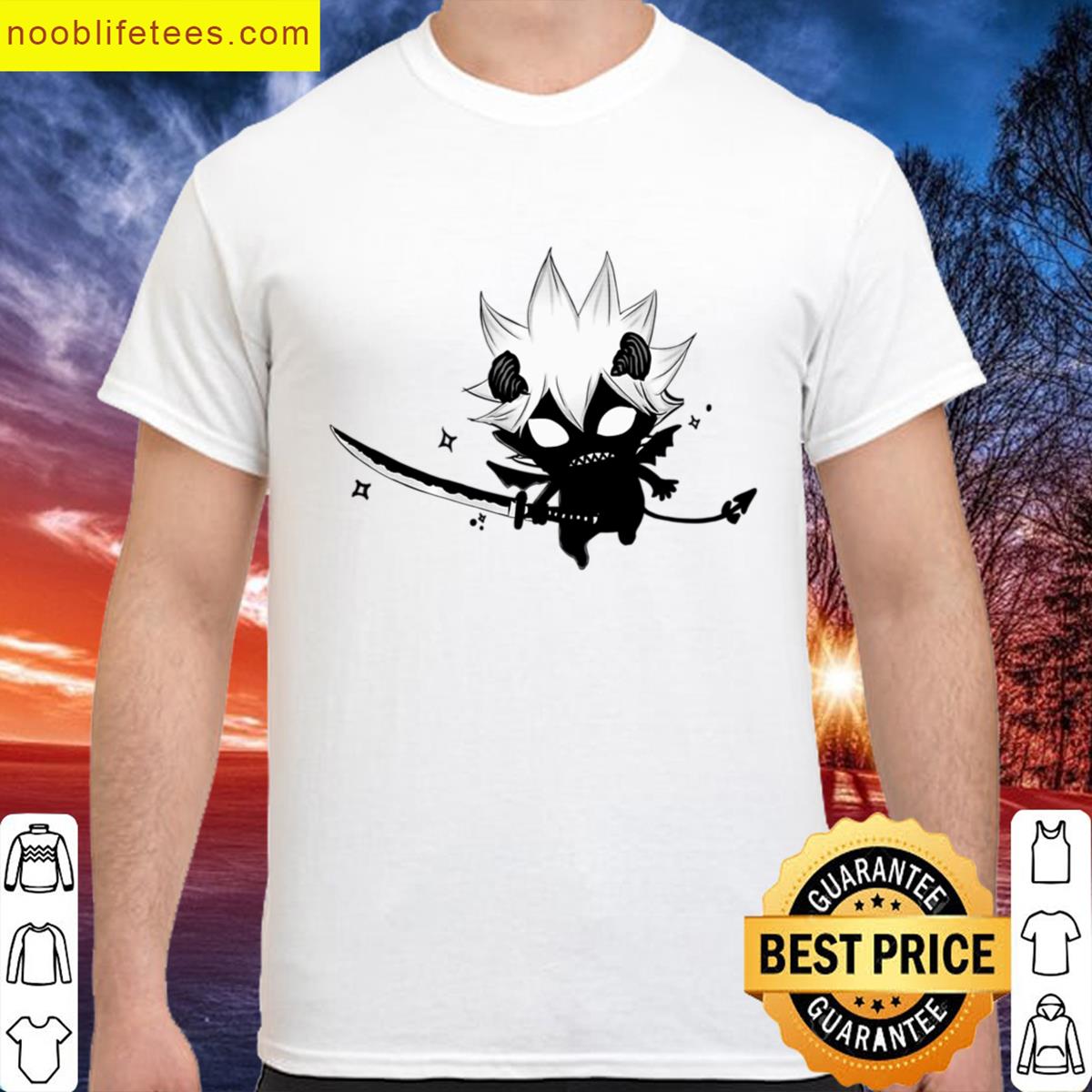 Doodle Little Demon premium shirt