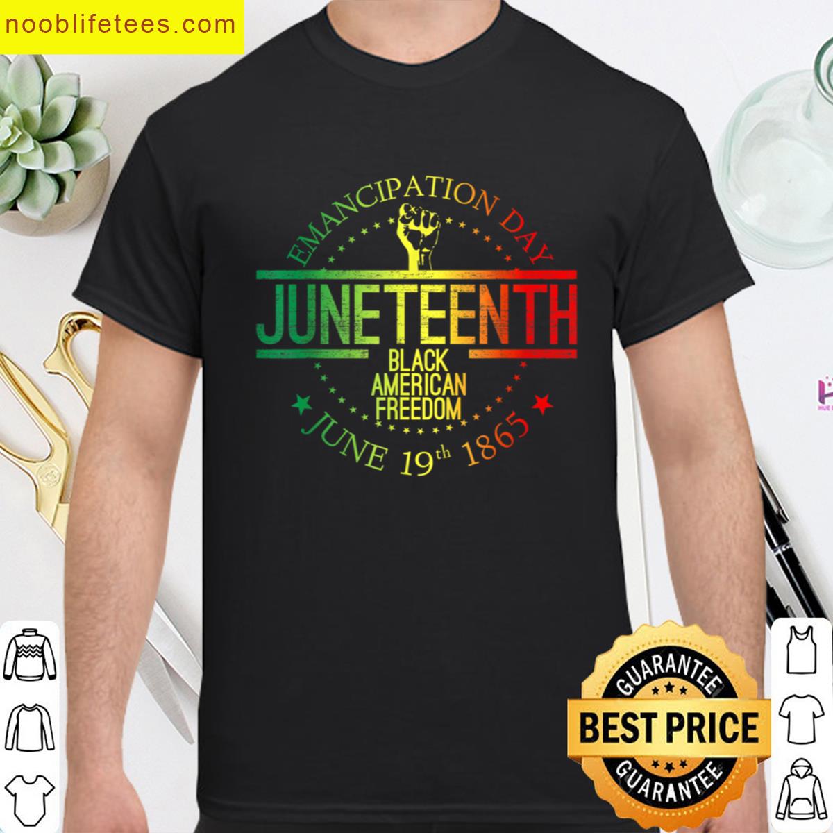Emancipation Day Juneteenth Independence Freedom Day Oversized premium shirt