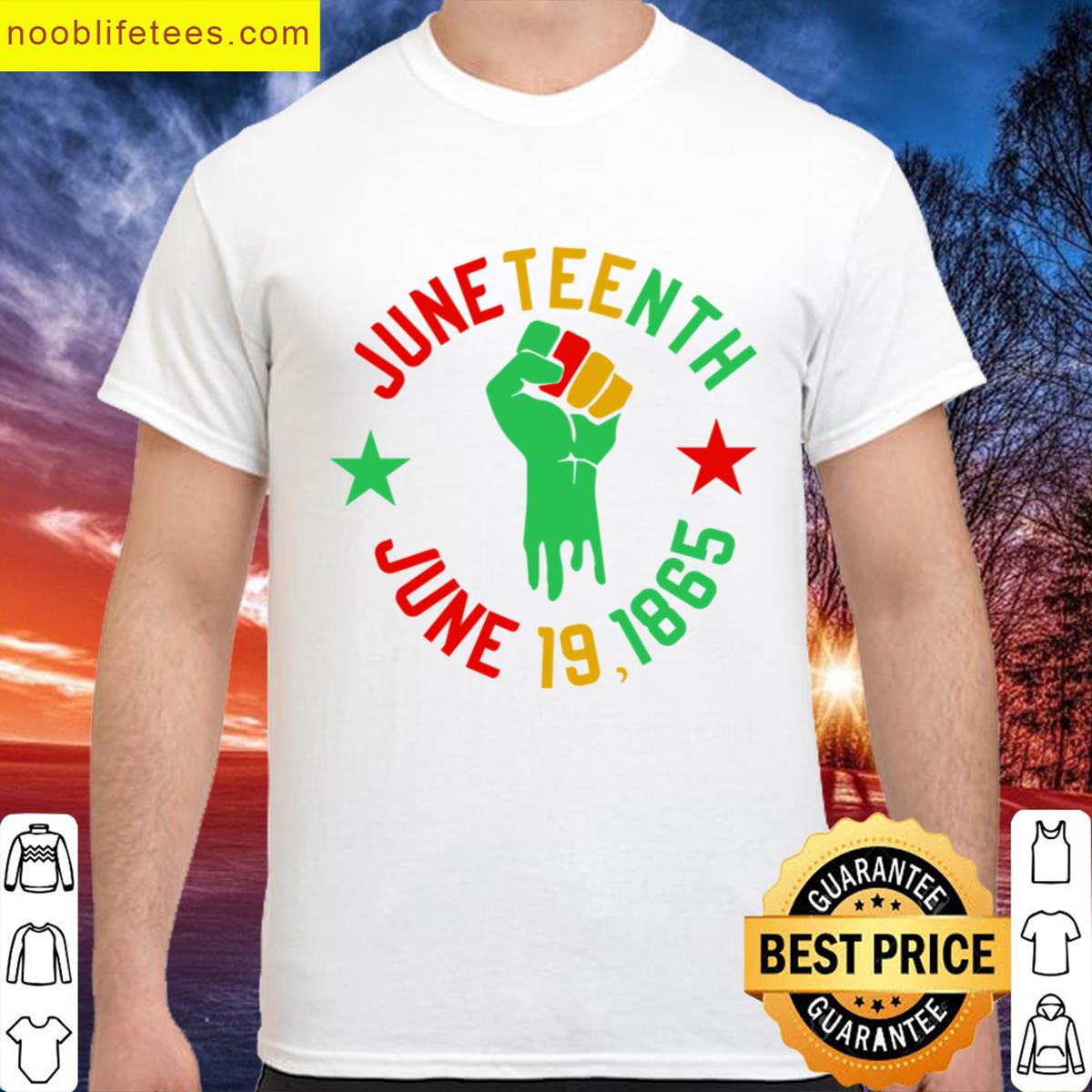 Embrace Liberation Juneteenth Reflections premium shirt