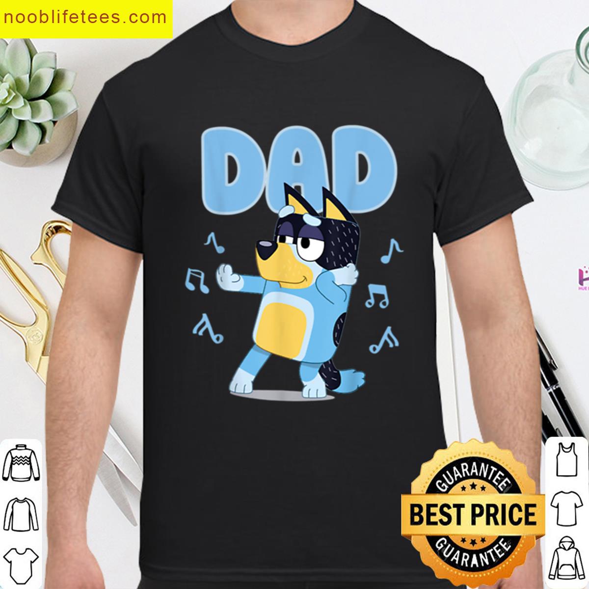 Fathers Blueys Dad Mum premium shirt
