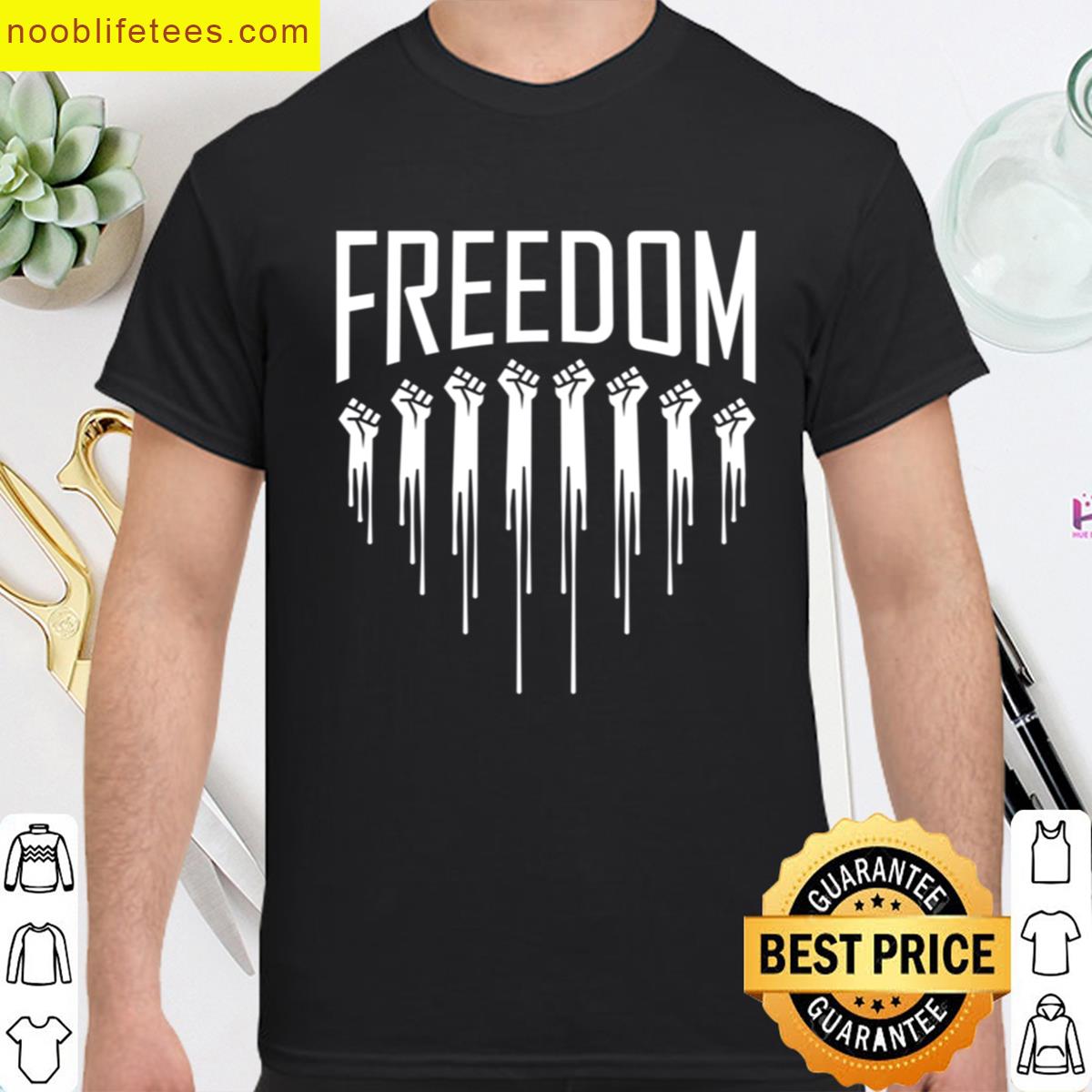 Freedom Black Bg premium shirt