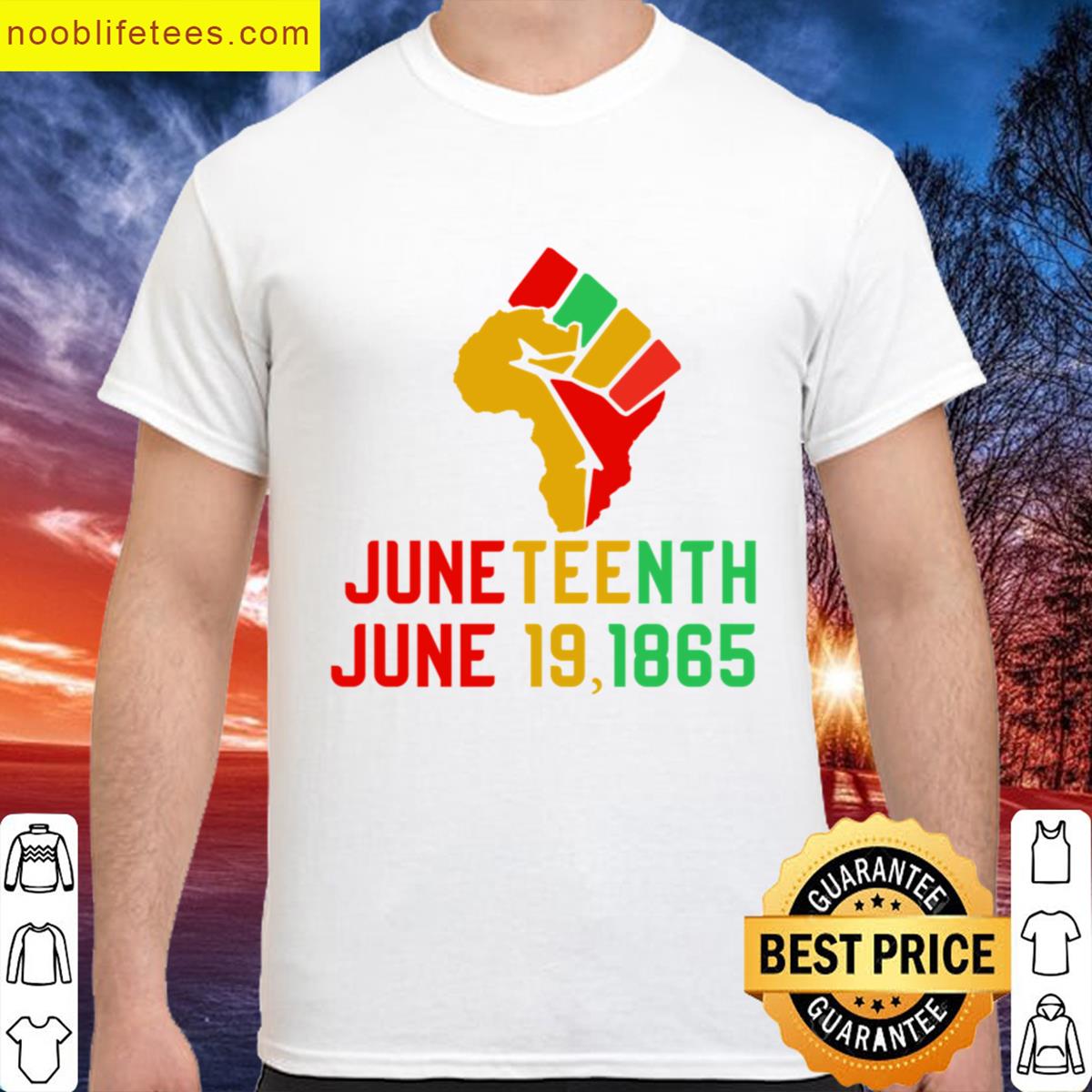 Freedoms Echo Juneteenth Reflections premium shirt
