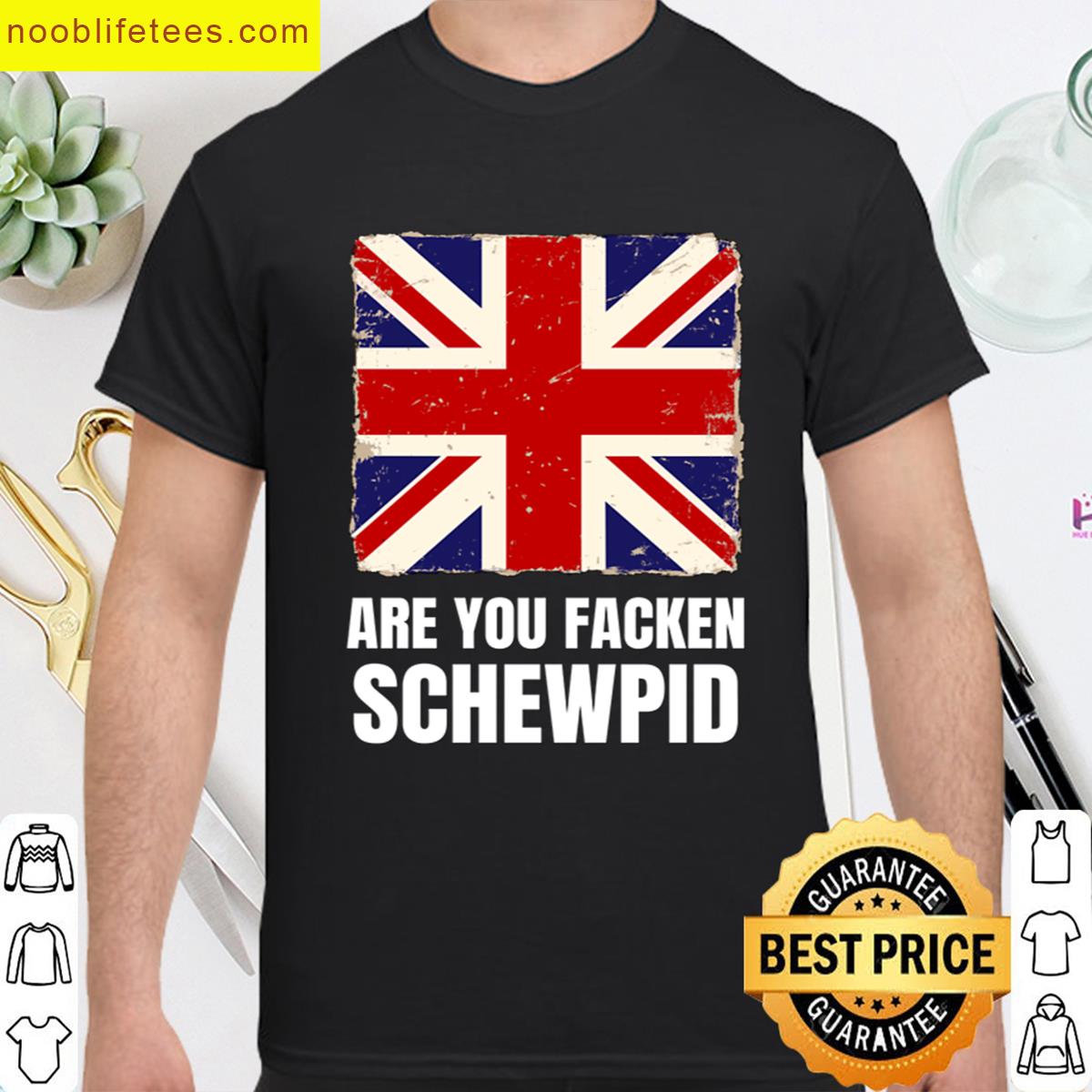 Funny British Saying With Uk Flag premium shirt