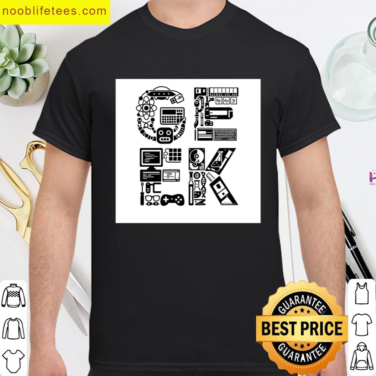 Geek Written With Geeky Stuff Oversized premium shirt