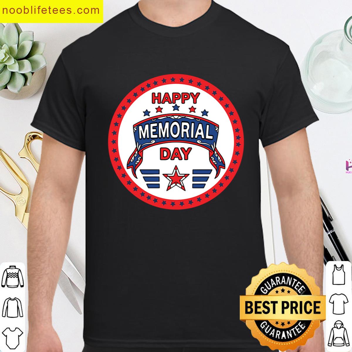 Happy Memorial Day Oversized premium shirt