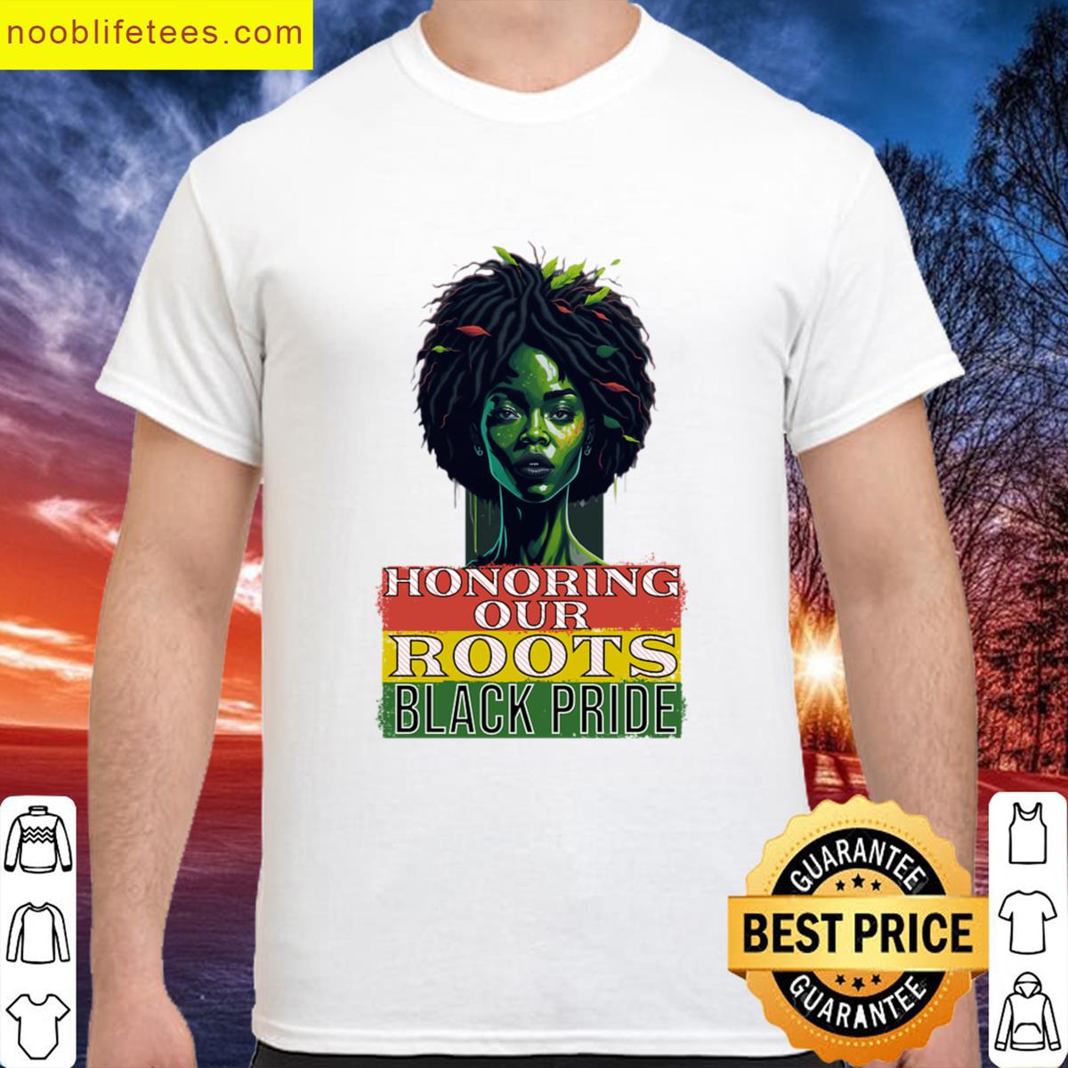 Honoring Our Roots Black Pride Oversized premium shirt