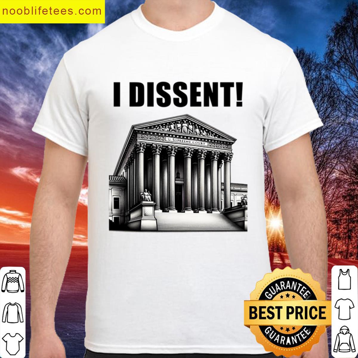 I Dissent premium shirt