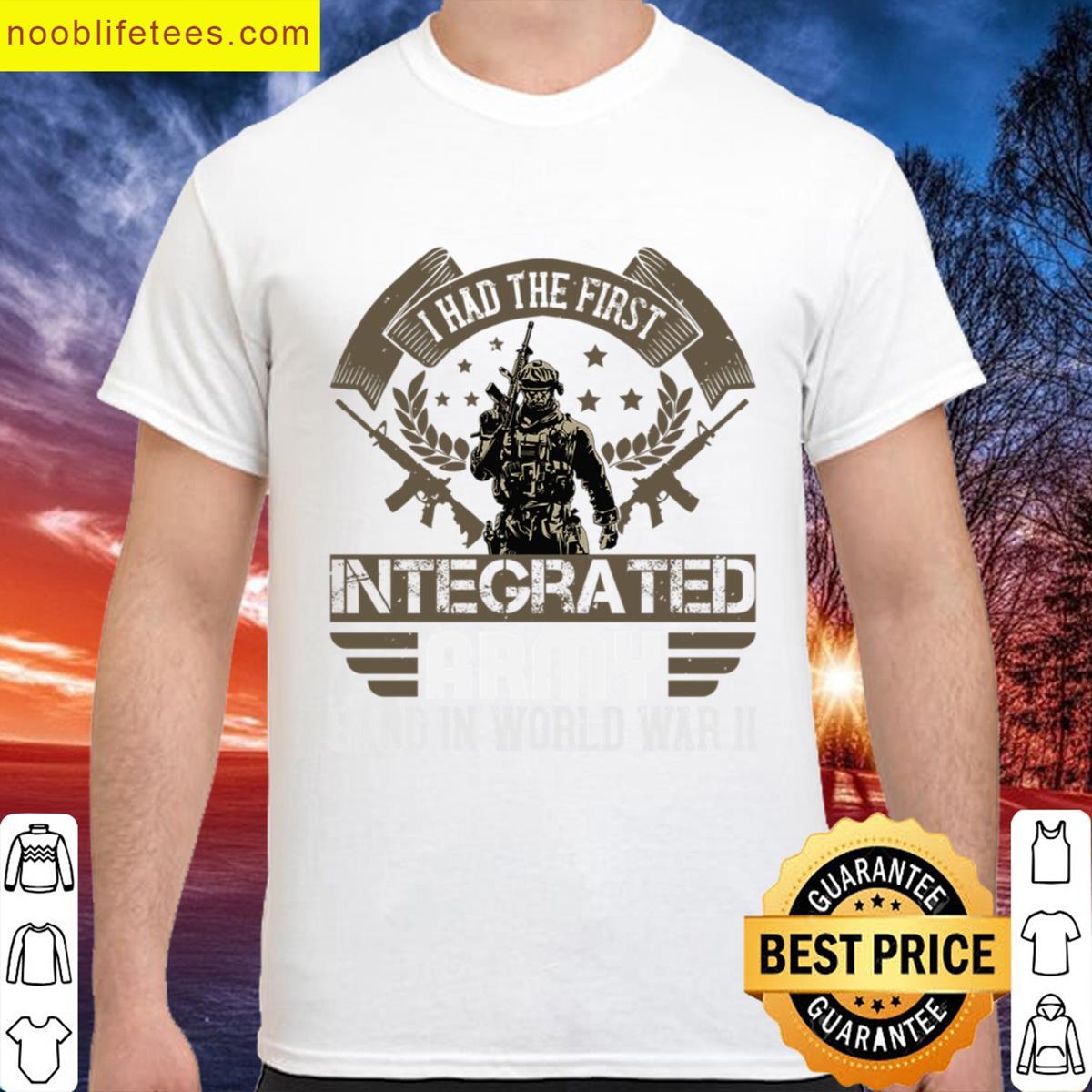 I Had The First Integrated Army Band In World War 2 Oversized premium shirt