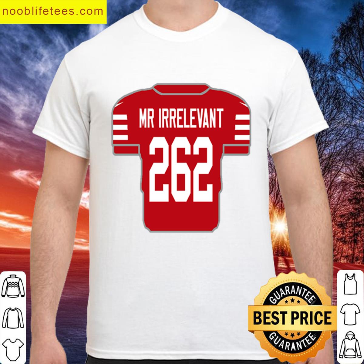 Irrelevant Draft Jersey premium shirt