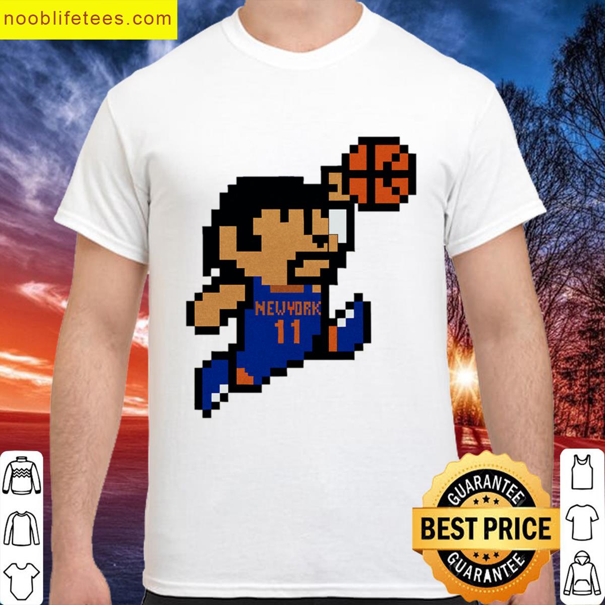 8 Bit Brunson Knicks Oversized premium shirt