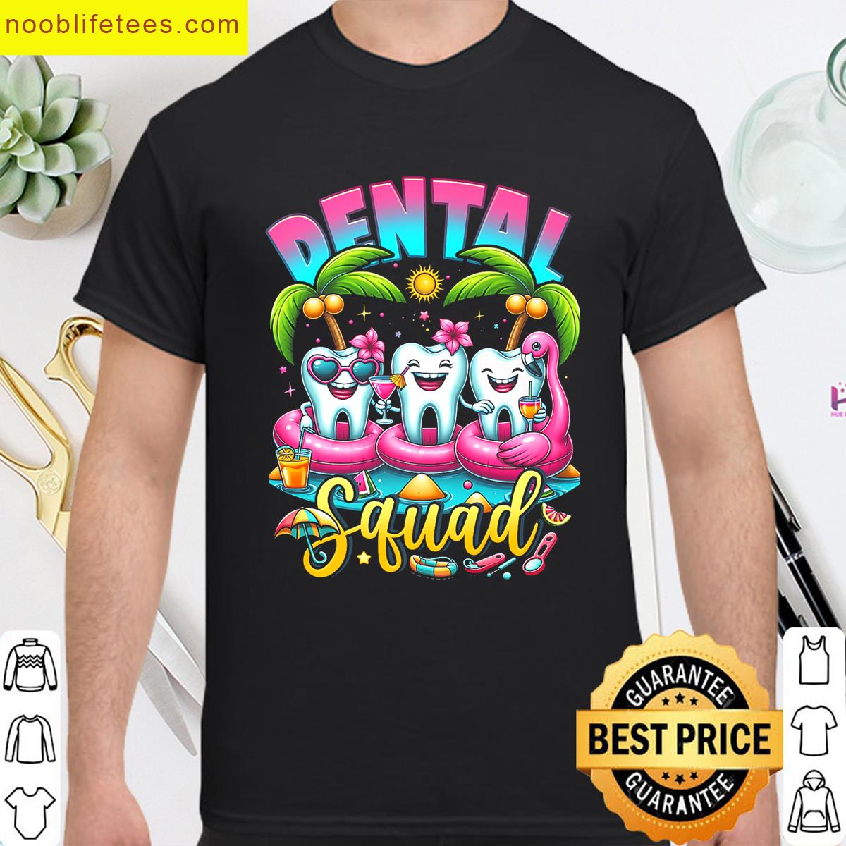 Assistant Dental Hygienist Happy Summer Dental Squad Dentist Premium premium shirt