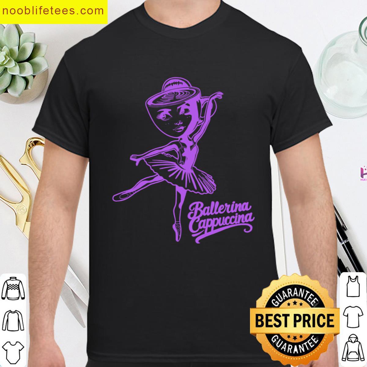 Ballerina Cappuccina Lilac premium shirt