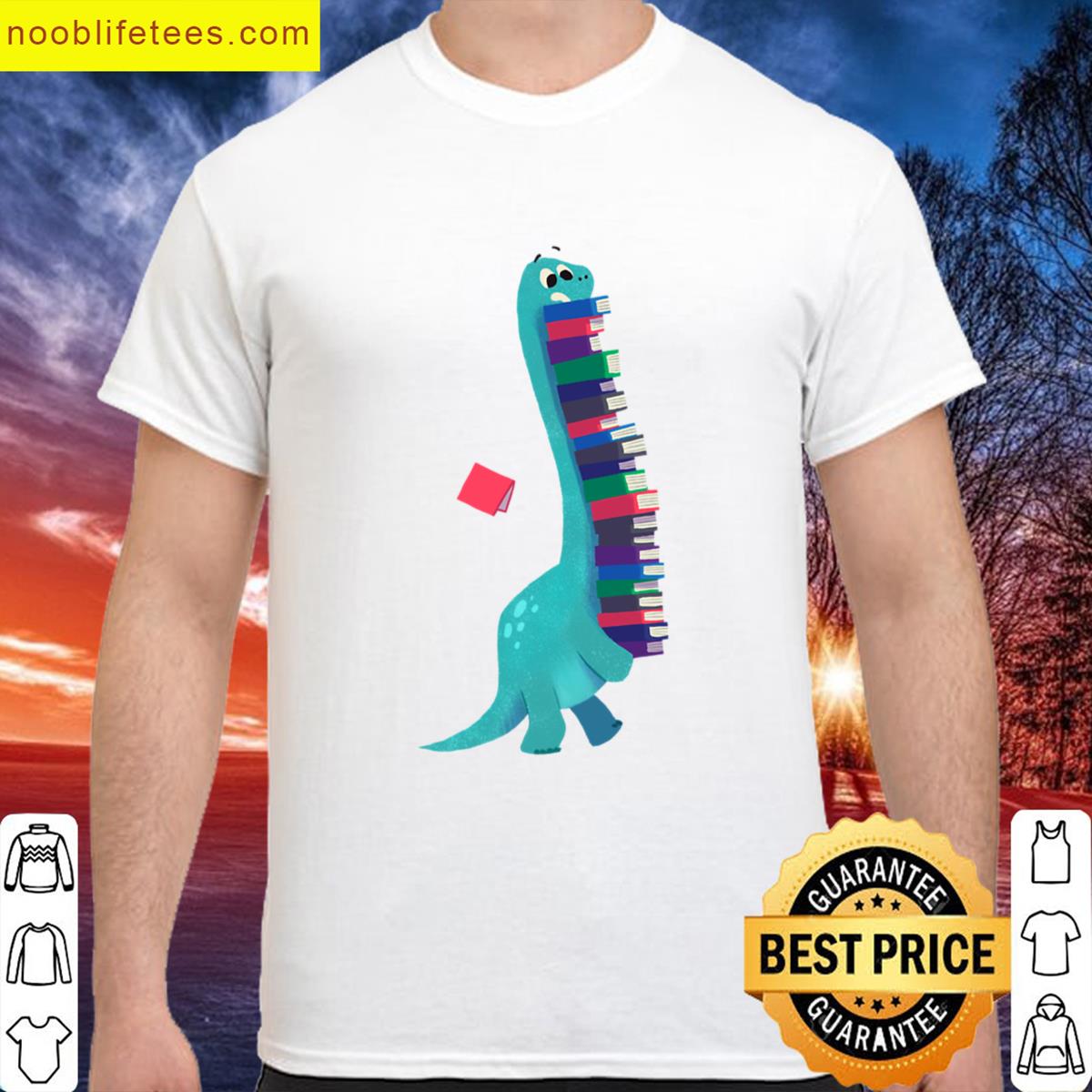 Book Dinosaurs 01 premium shirt