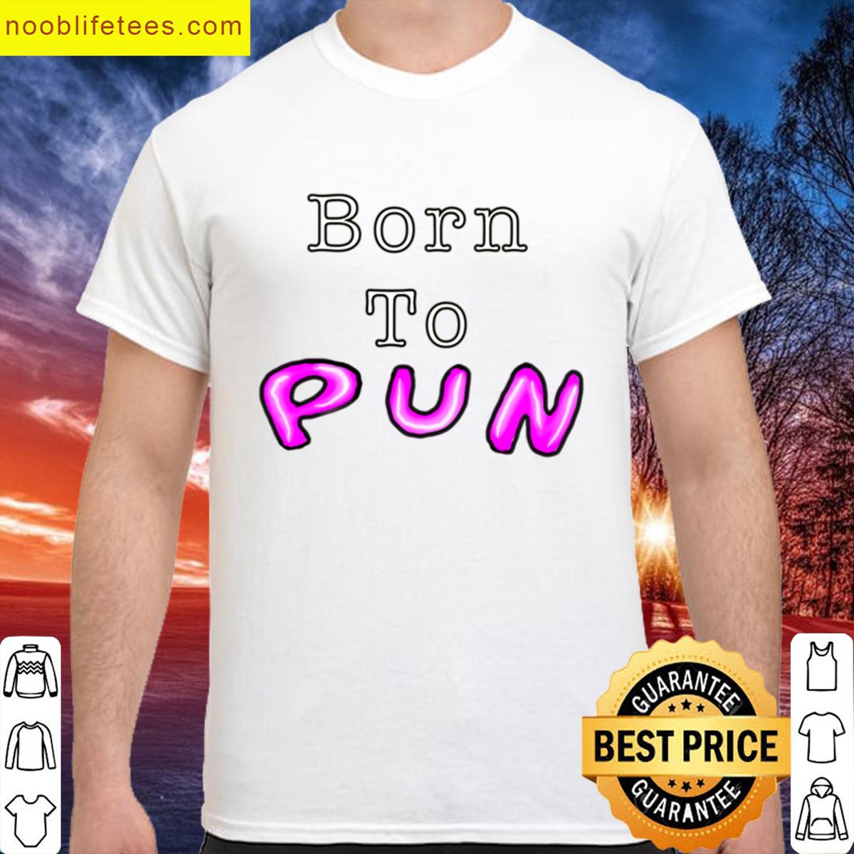 Born To Pun Oversized premium shirt