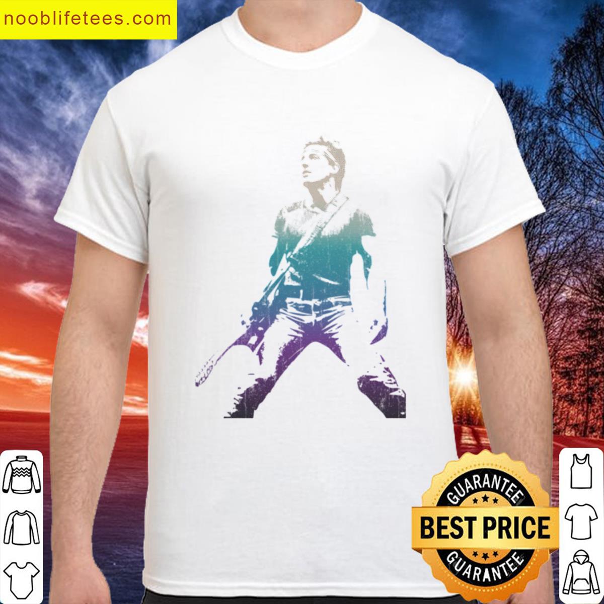 Bruce Springsteen Vintage Guitarist Music premium shirt