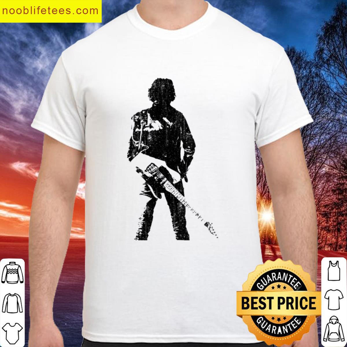 Bruce Springsteen Vintage Guitarist Retro Style premium shirt