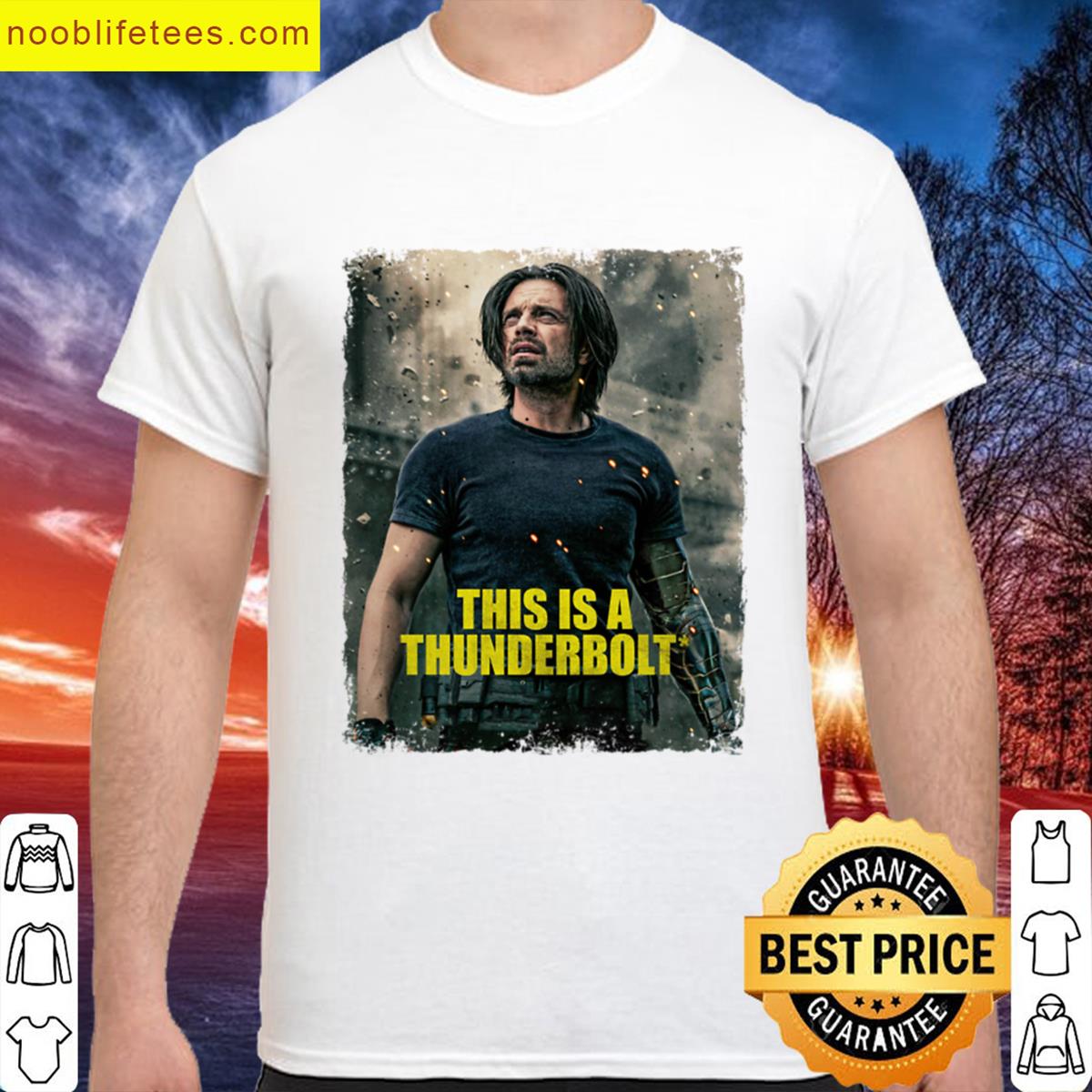 Bucky Thunderbolts premium shirt