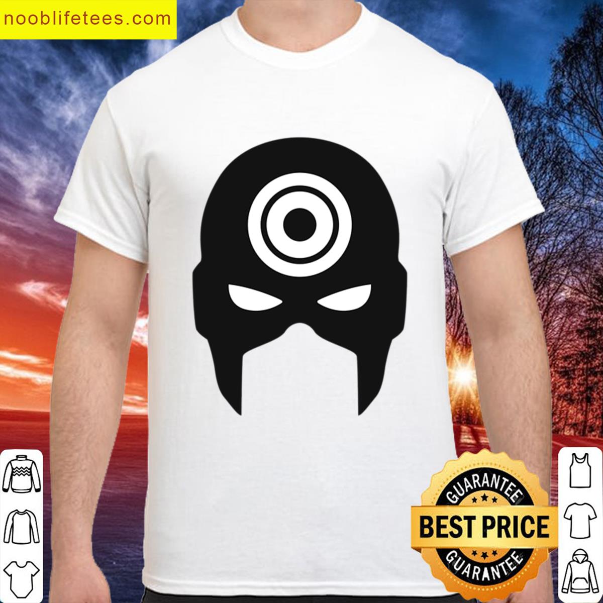 Bullseye Mask premium shirt