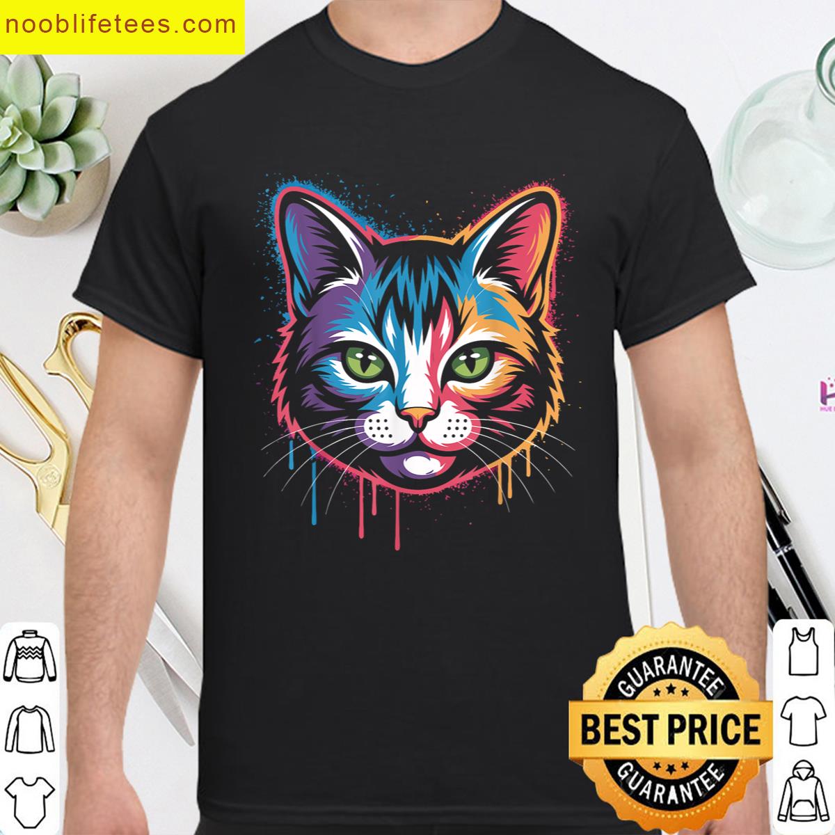 Cat Art Work Cat premium shirt