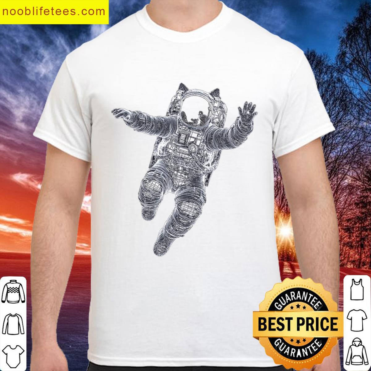 Cat Graphic Art Cat premium shirt