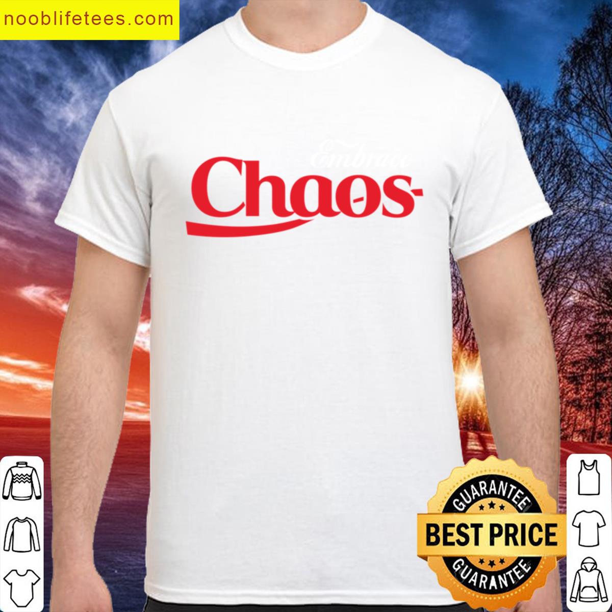 Embrace Chaos Do It For The Plot premium shirt