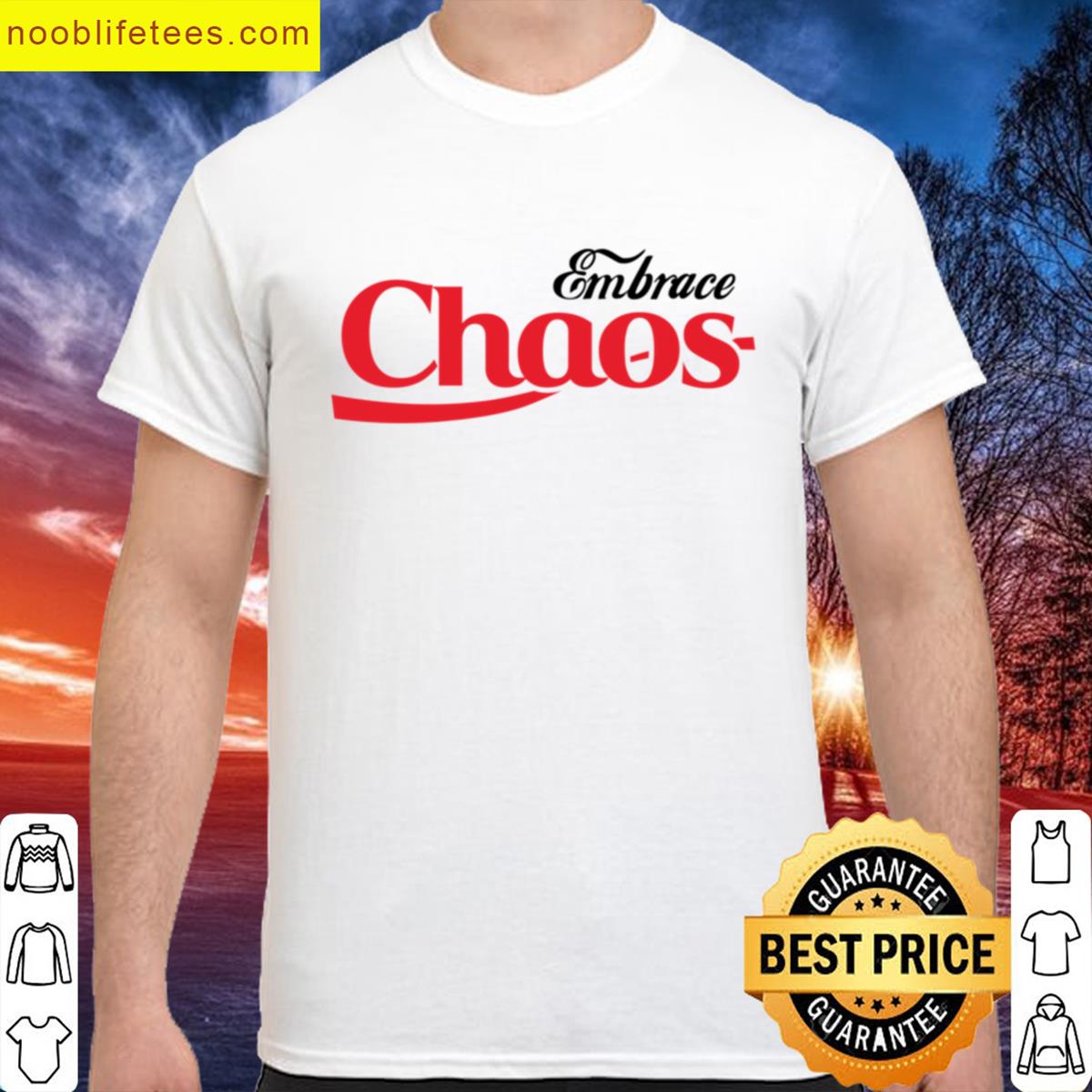 Embrace Chaos Oversized premium shirt