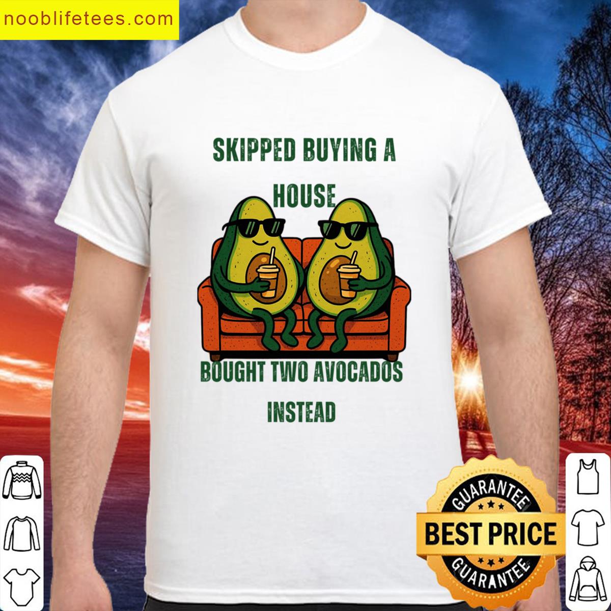 Funny Avocado Meme premium shirt