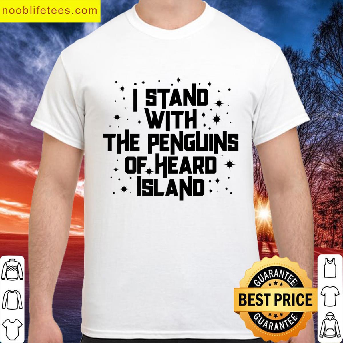 Funny Stand With The Penguins Of Heard Island Political Meme Premium premium shirt