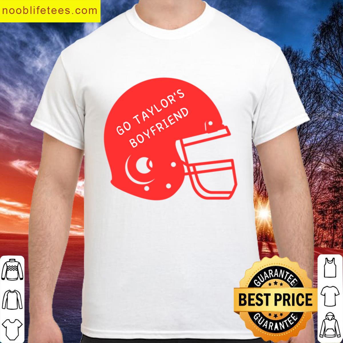 Go Taylors Boyfriend Helmet premium shirt