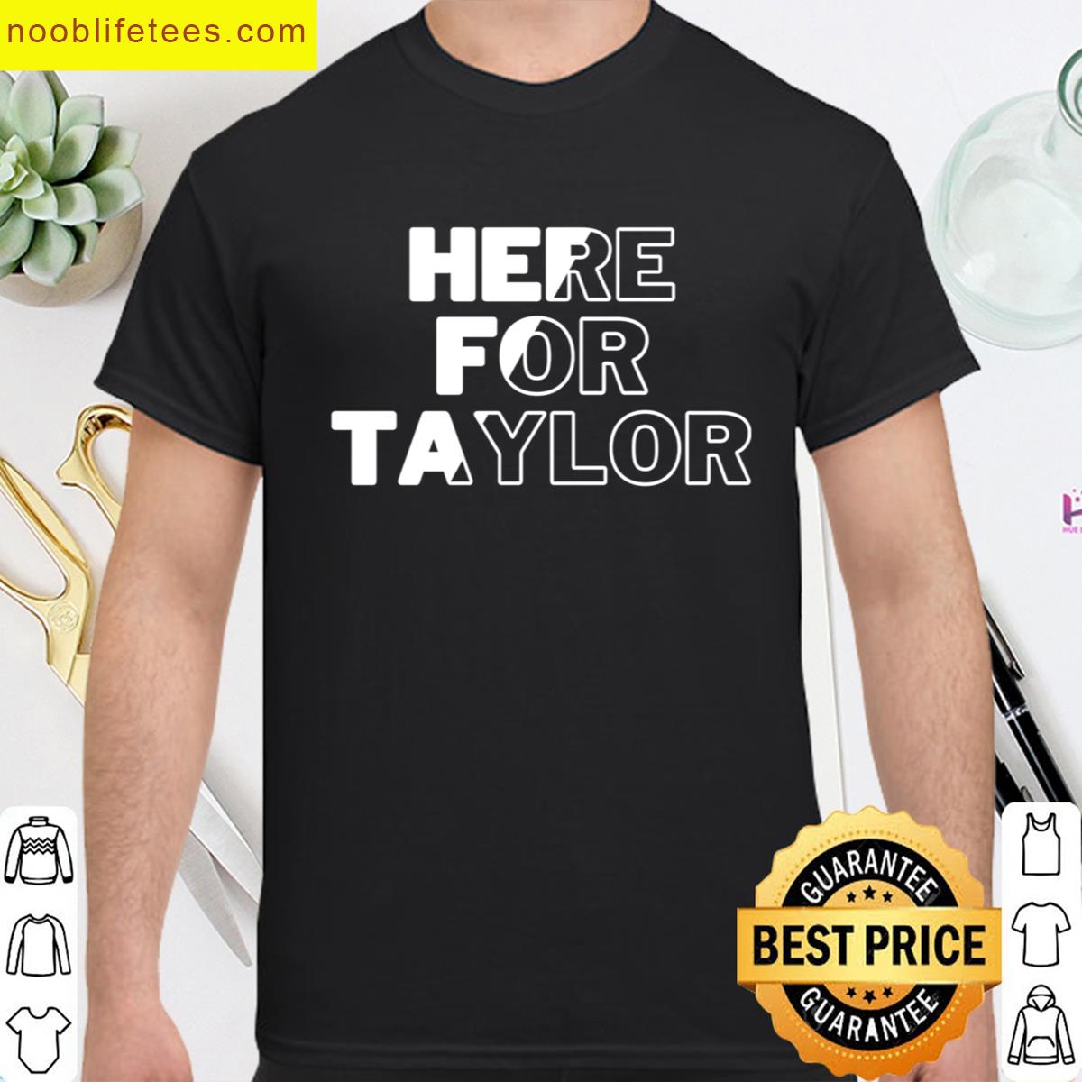Here For Taylors Boyfriends Football premium shirt