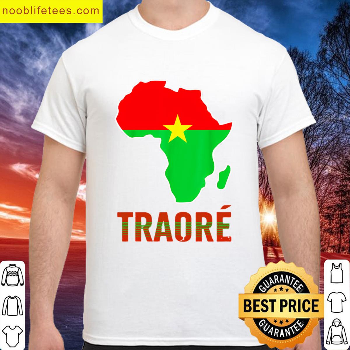 Ibrahim Traore Afica Retro 90s premium shirt