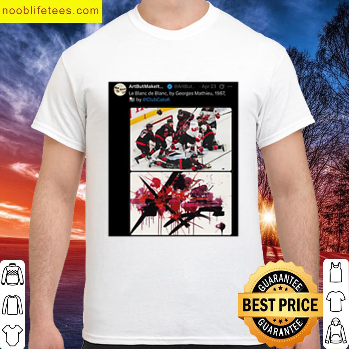 Ice Hockey Chaos premium shirt