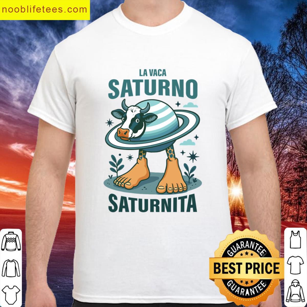 La Vaca Saturno Saturnita Italian Brainrot Memes premium shirt