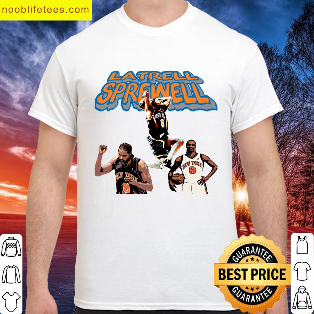 Latrell Sprewell Ny Knicks premium shirt